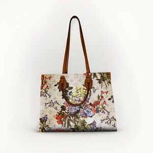 Louis Vuitton Metallic Monogram LV Garden OnTheGo MM Silver